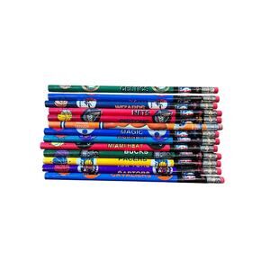 Vintage 1990s Football and Basketball Teams pencils (Pentech) NBA & NFL